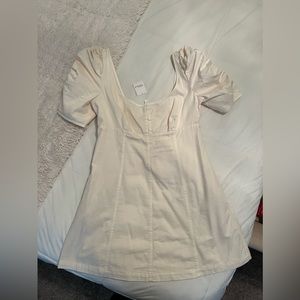 Free People Cheyenne Denim mini